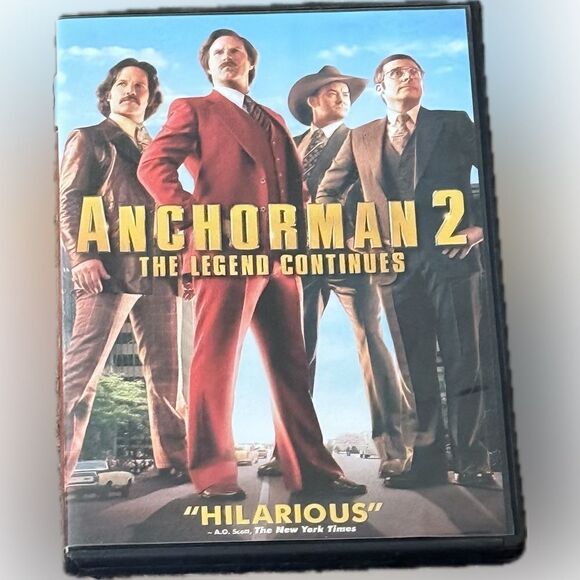 Anchorman 2 the legend continues DVD movie ￼ - Picture 1 of 3